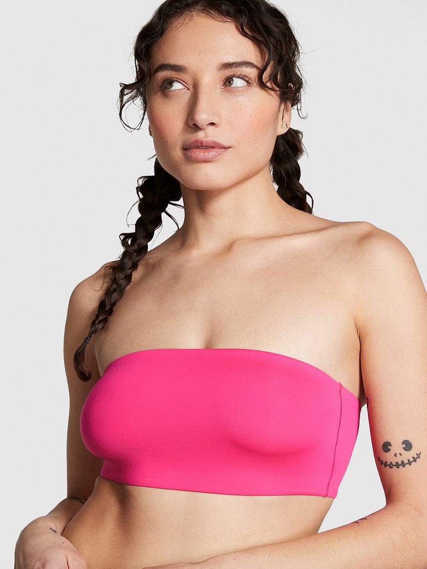 Stretch Strapless Bra for Women，Womens Summer Bandeau Crop Tube Top Bras  Seamless Plus Size Comfy Wireless Bralette : : Clothing, Shoes &  Accessories
