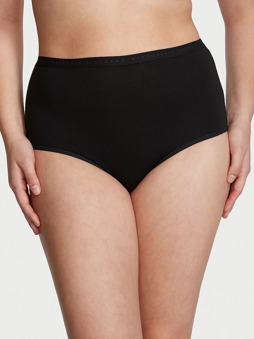 Stretch Cotton High-Waisted Brief 6-Pack