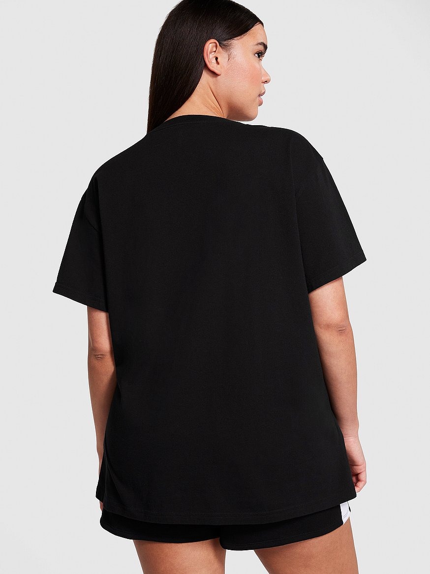 Buy Oversized Short-Sleeve T-Shirt - Order Tops online 5000006281