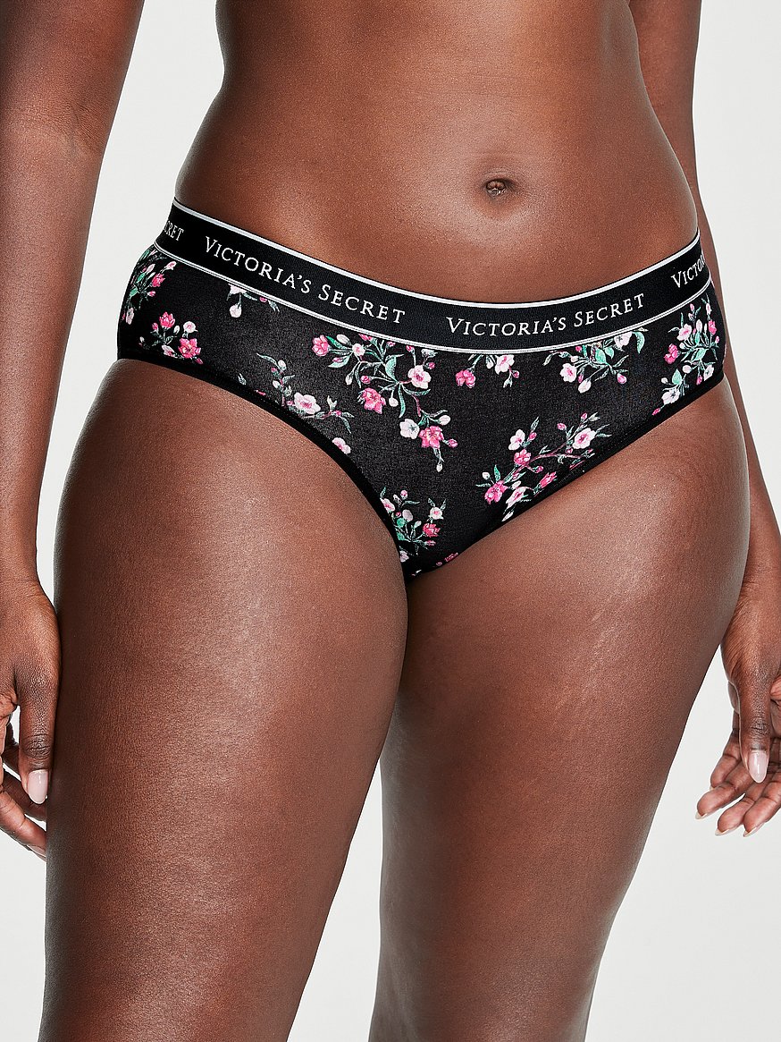 Buy Logo Cotton Hiphugger Panty - Order Panties online 5000004816 -  Victoria's Secret US