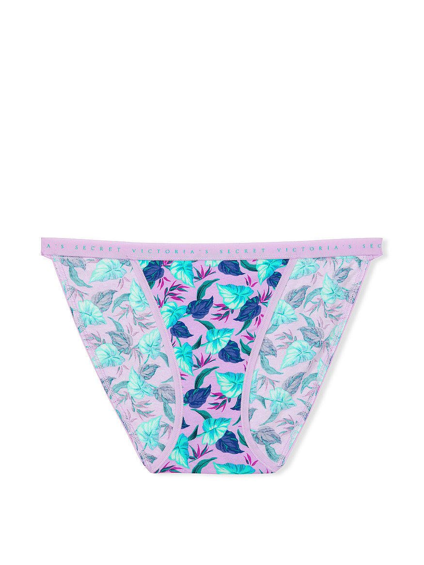 Stretch Cotton String Bikini Panty