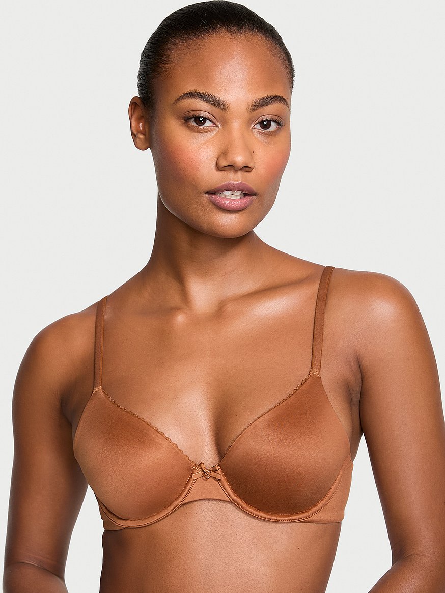Our new, supersmooth, ultra-supportive Body by Victoria Bras with unlined,  Invisible Lift Technology feel almost weightless.