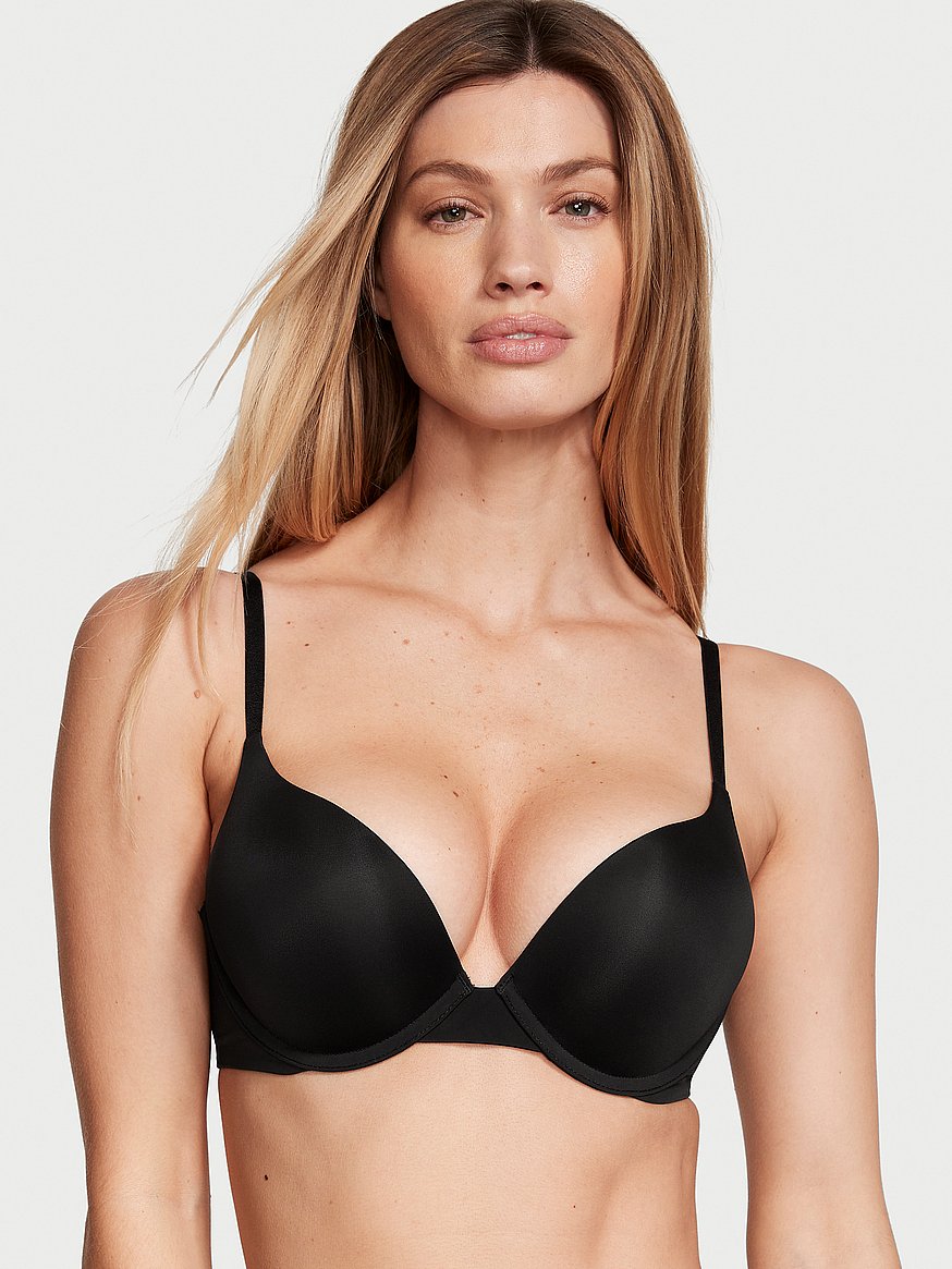 Buy Victoria's Secret Black Add 2 Cups Smooth Push Up Bra from