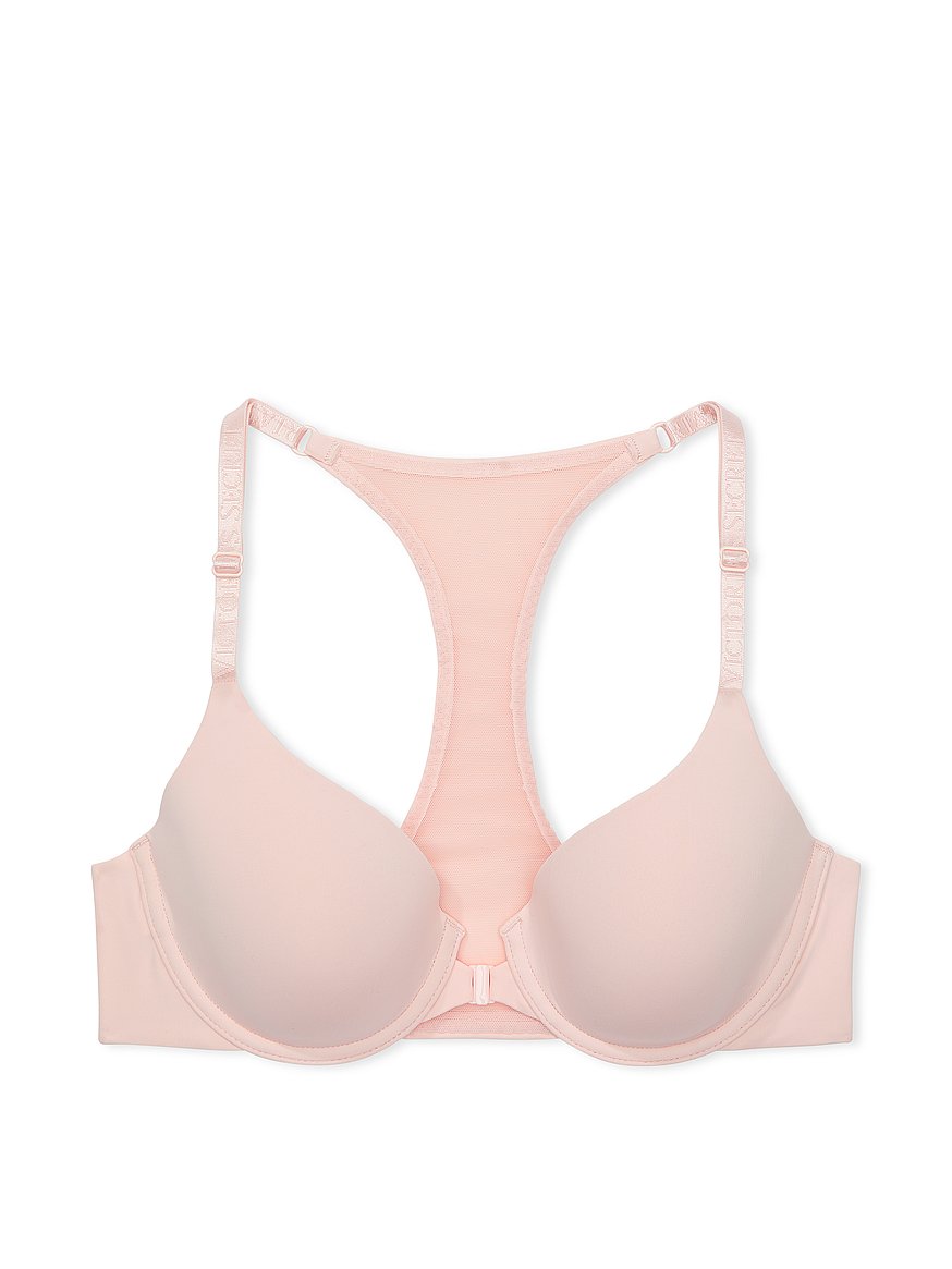  Victorias Secret Perfect Coverage T Shirt Bra, Full Coverage,  Lightly Lined, Adjustable Straps, Bras For Women, Body By Victoria  Collection, Pink