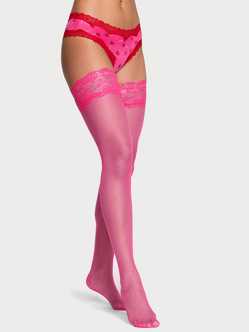 Yandy.com  Thigh highs, Lace bra set, Thigh high stockings