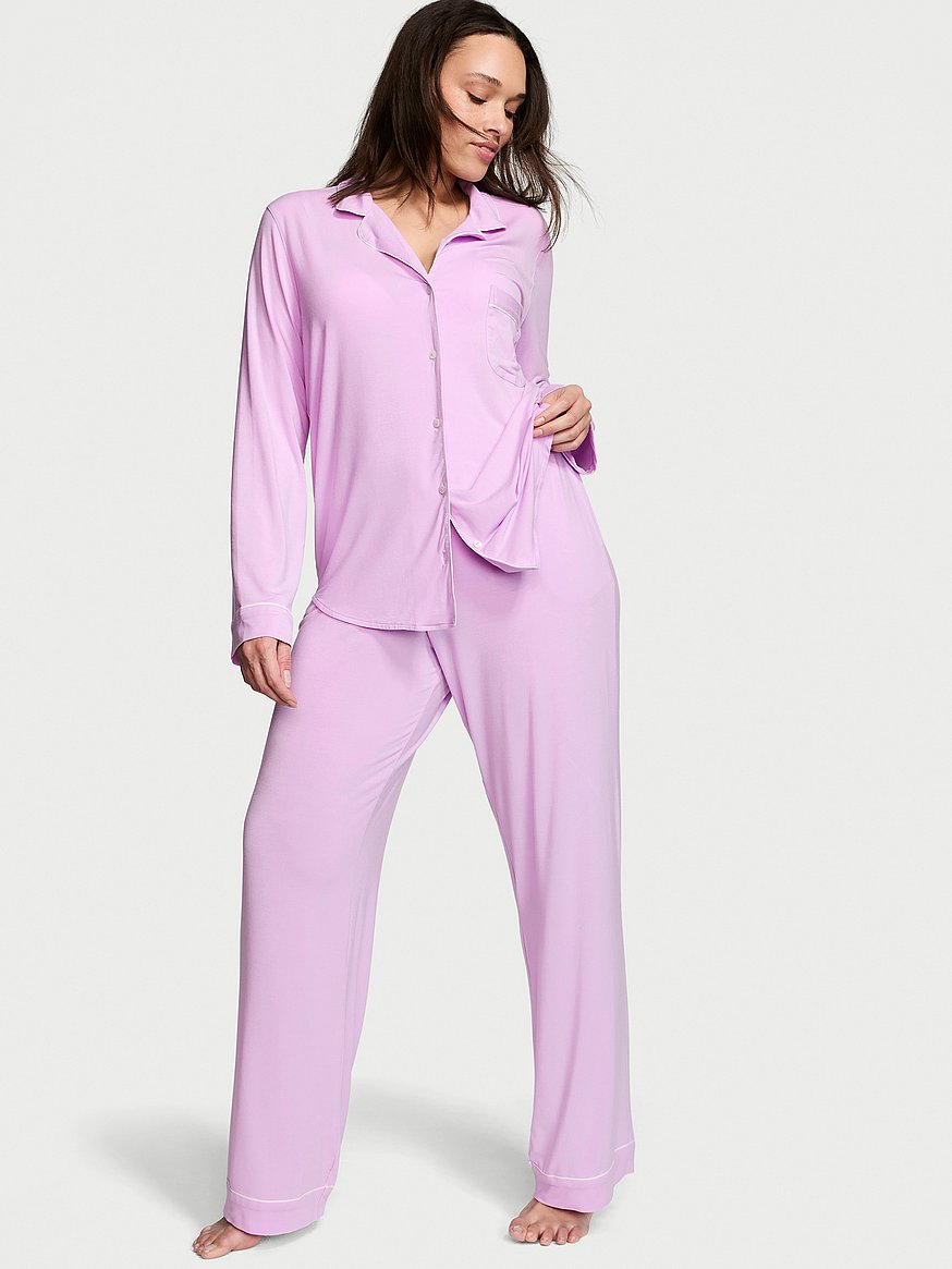 Modal Long Sleeve Pajama Set