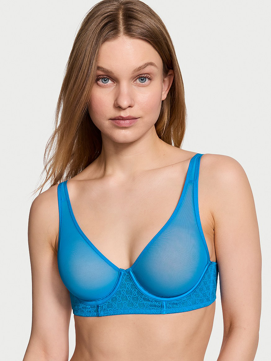 Victorias Secret Incredible by Smooth Supersoft Unlined Plunge Bra 36 - 38