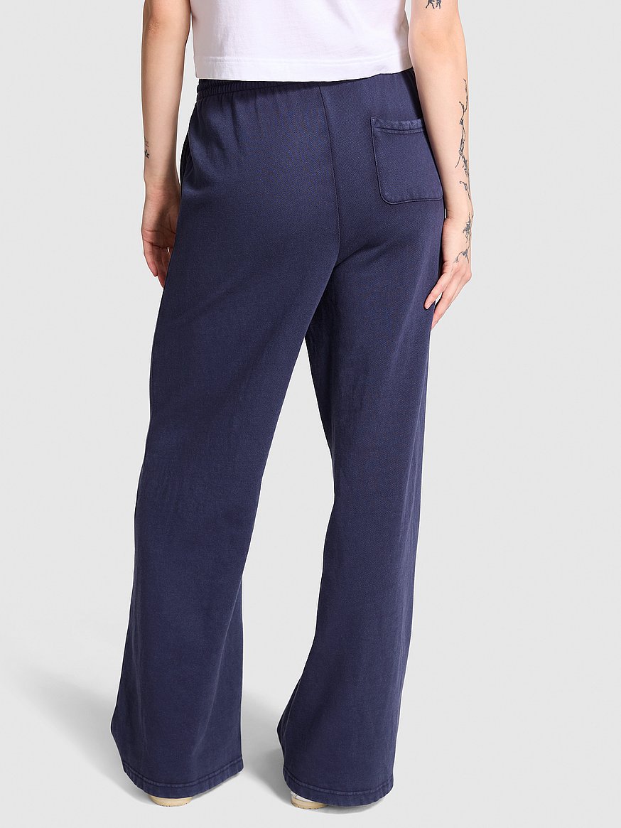 Buy Premium Fleece Wide-Leg Pants - Order Bottoms online