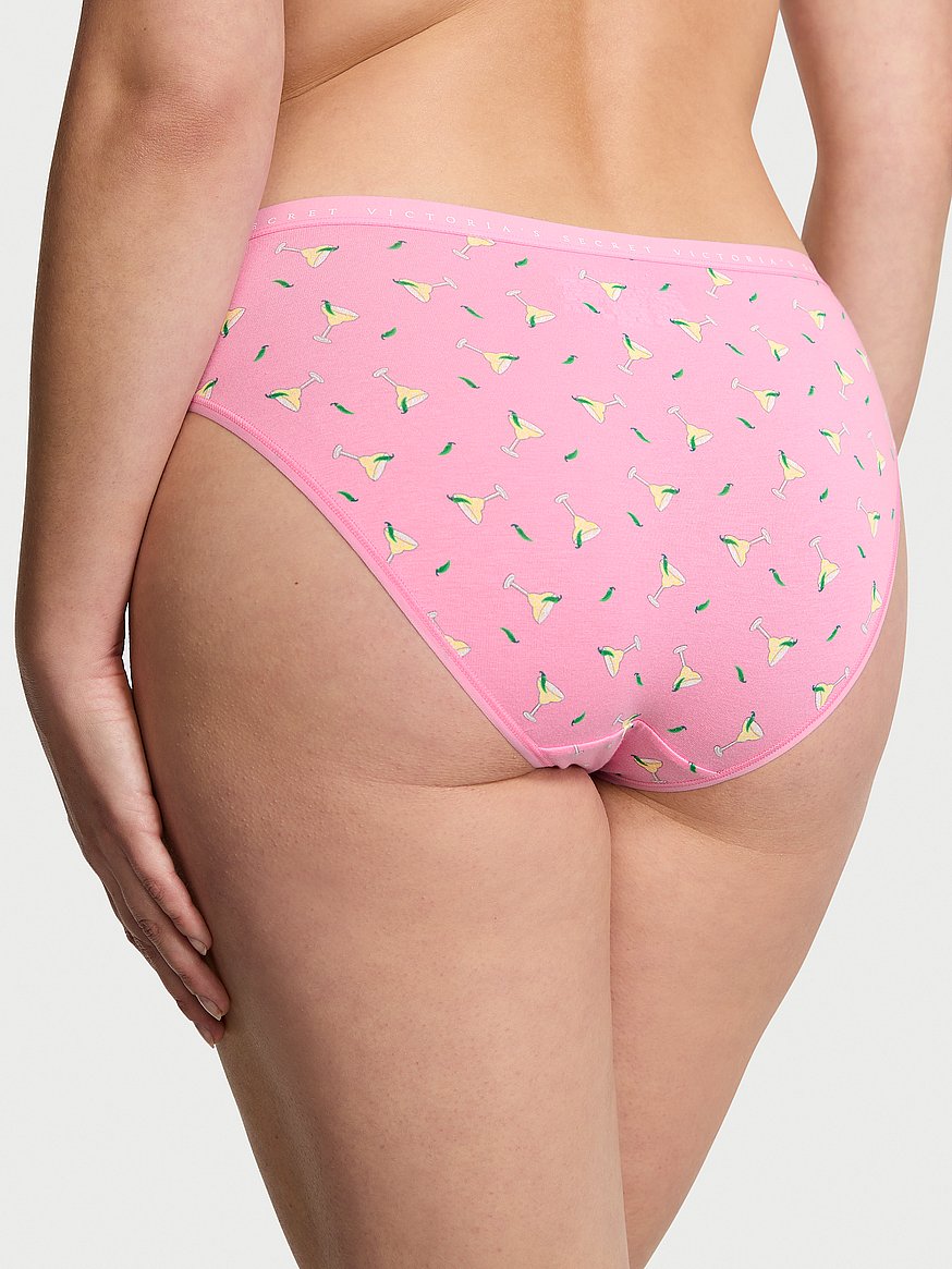 Stretch Cotton Bikini Panty