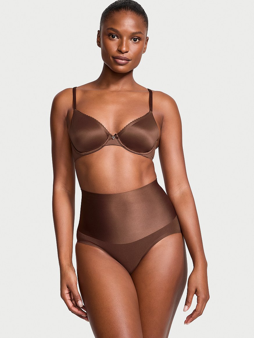  Victorias Secret Everyday Comfort T Shirt Demi Bra, Lace,  Bras For Women, Body By Victoria Collection, Brown