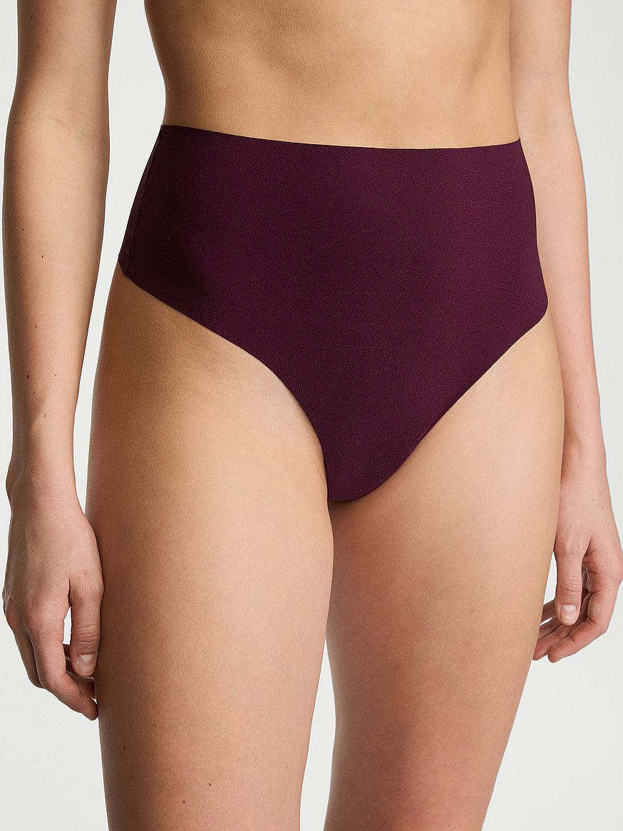 No-Show High-Waist Thong Panty