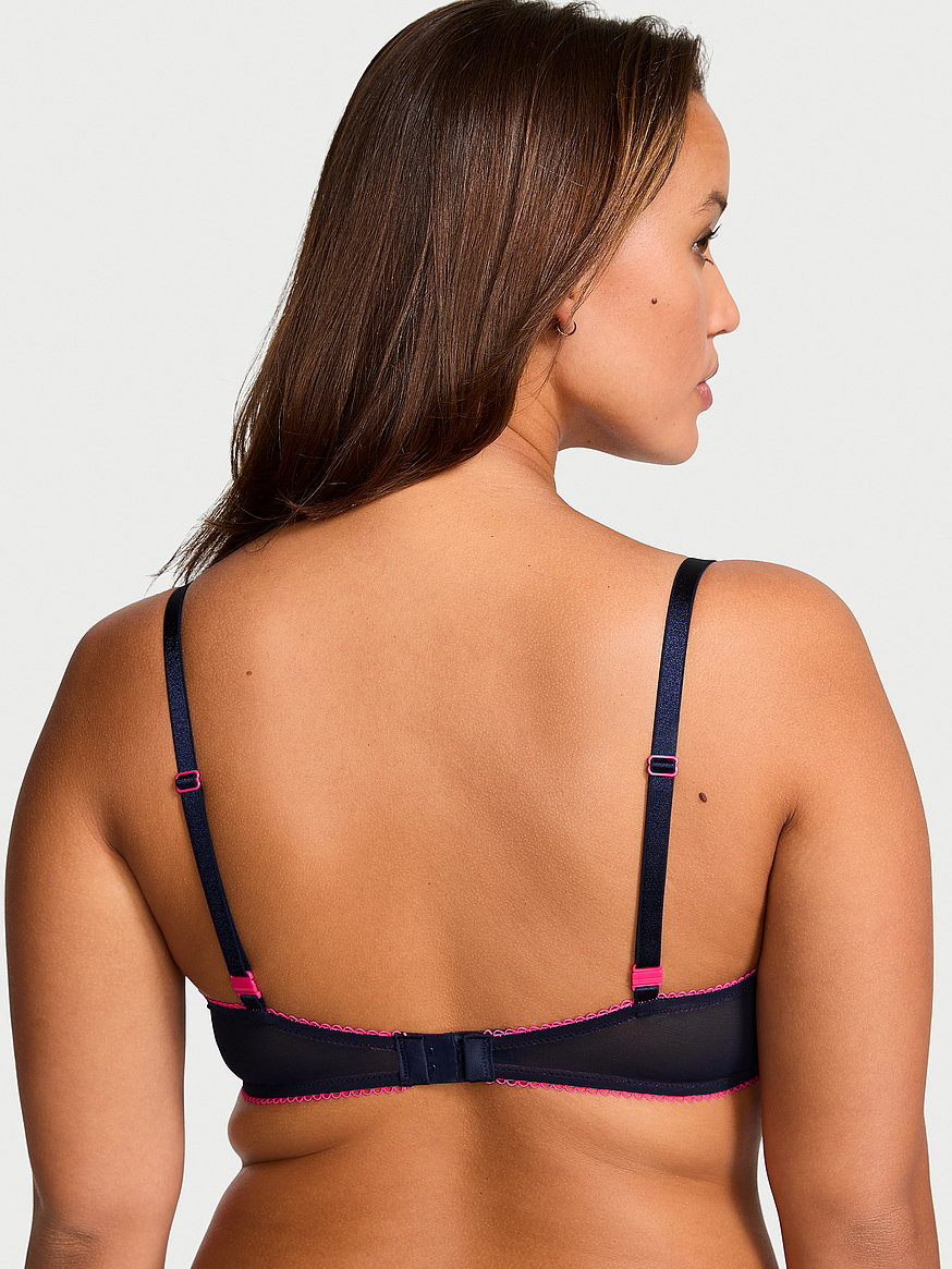 Buy Unlined Demi Strappy Cutout Bra - Order Bras online 5000007561 -  Victoria's Secret US