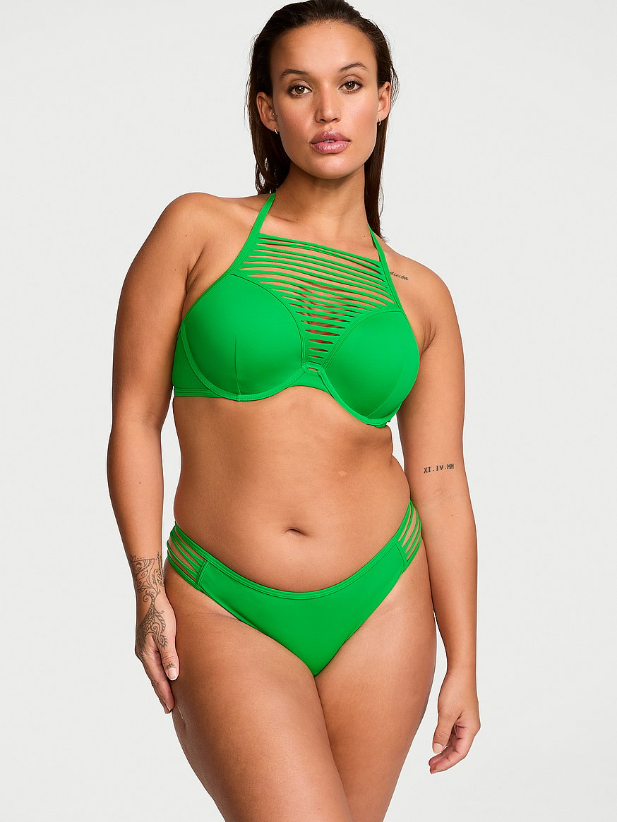 Bikini high neck push up online