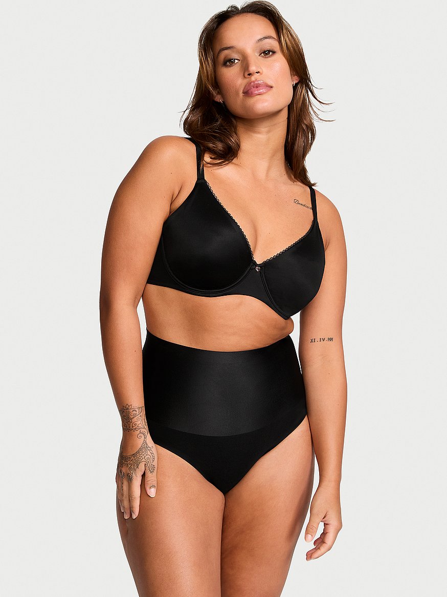 Silkee Short: Back-Smoothing Full-Coverage Bra w/Underwire Soft-Cup  Minimizer Comfort, Black, Large, B at  Women's Clothing store: Minimizer  Bras