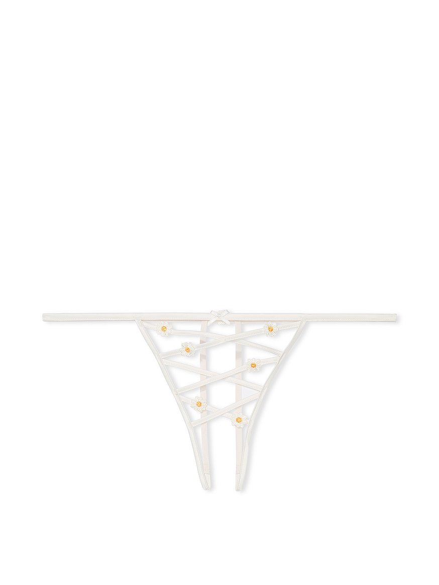 Daisy Crotchless V-String Panty