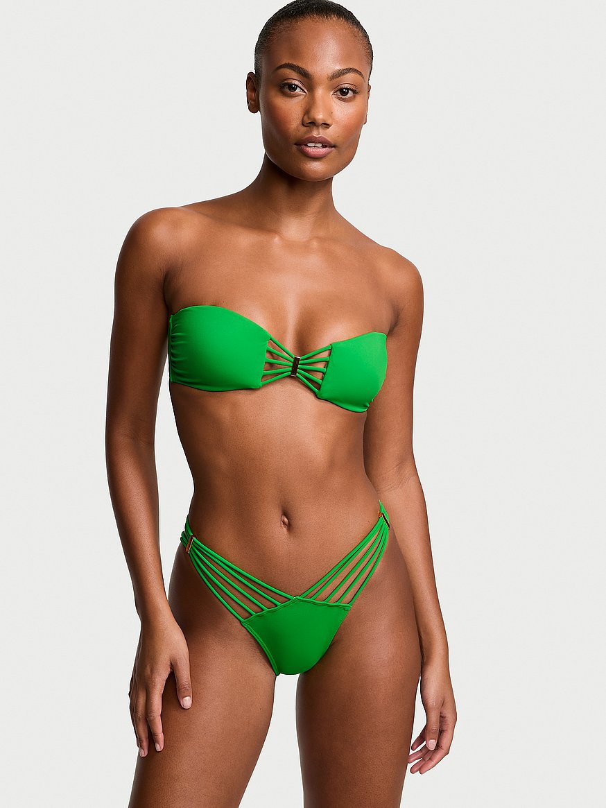 Buy VS Archives Swim Strappy Bandeau Bikini Top Order Bikini Top