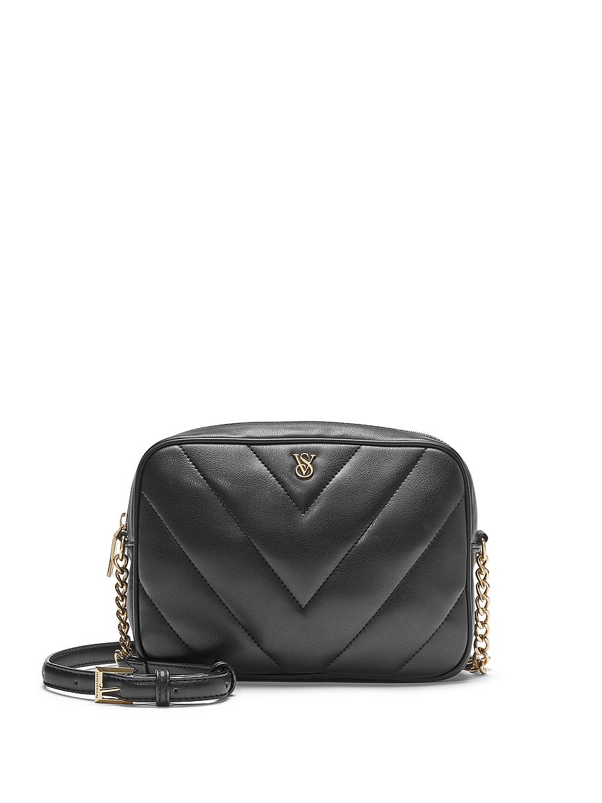 Victoria secret v quilted crossbody sale