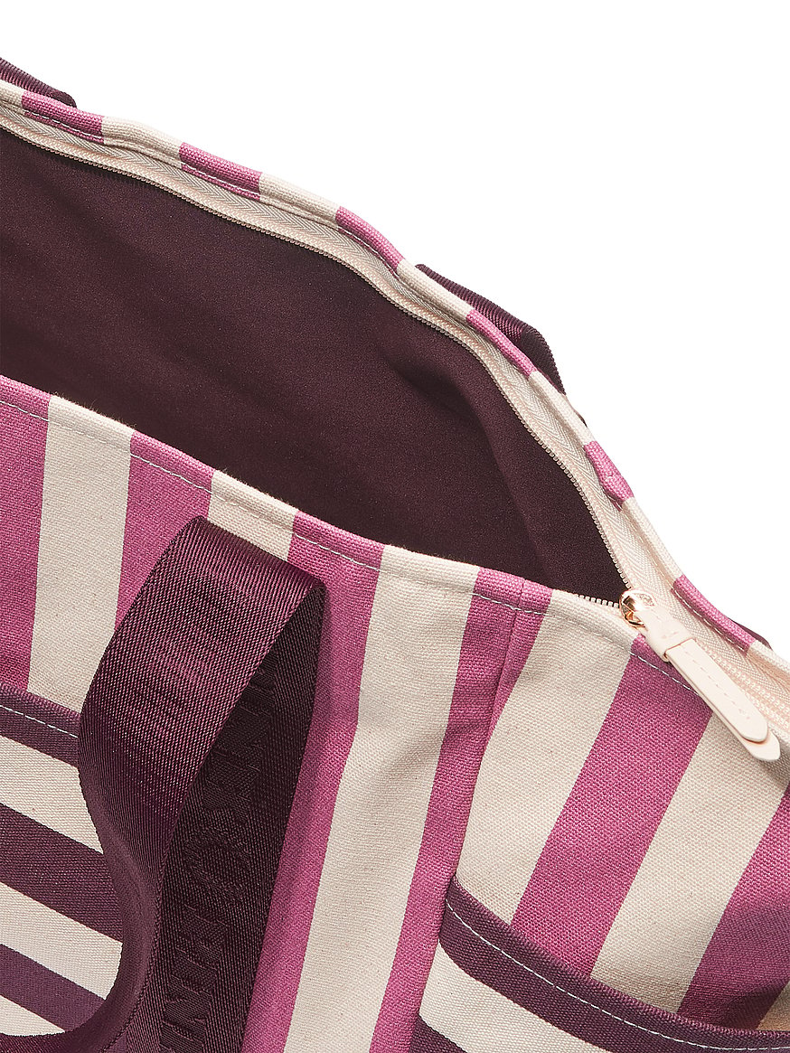 Buy Striped Large Canvas Tote Bag Order Bags online 1125103900 Victoria s Secret