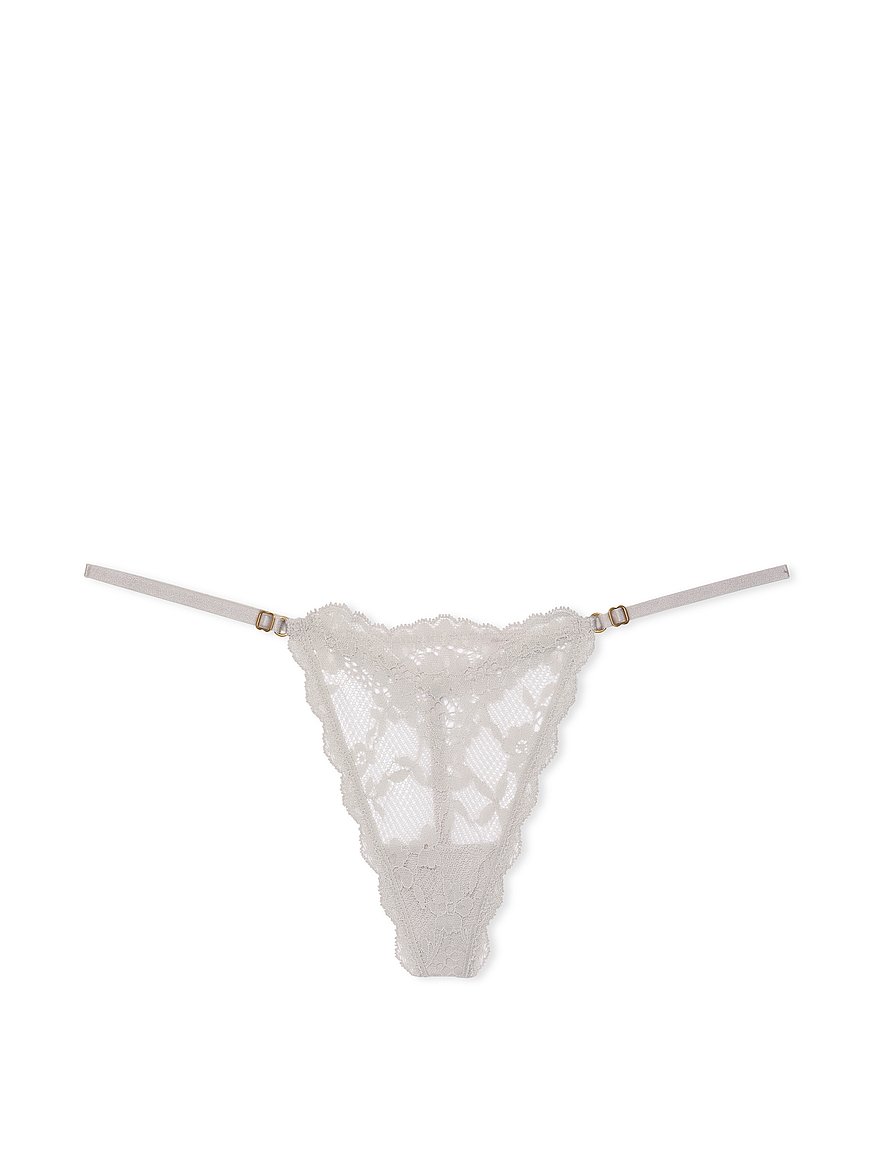 Lace Adjustable V-String Panty