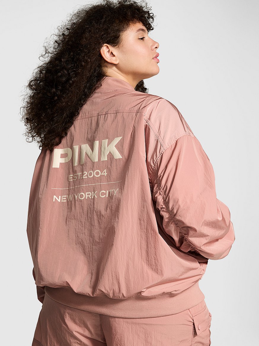 Pink by popular Victoria's Secret Bomber Jacket