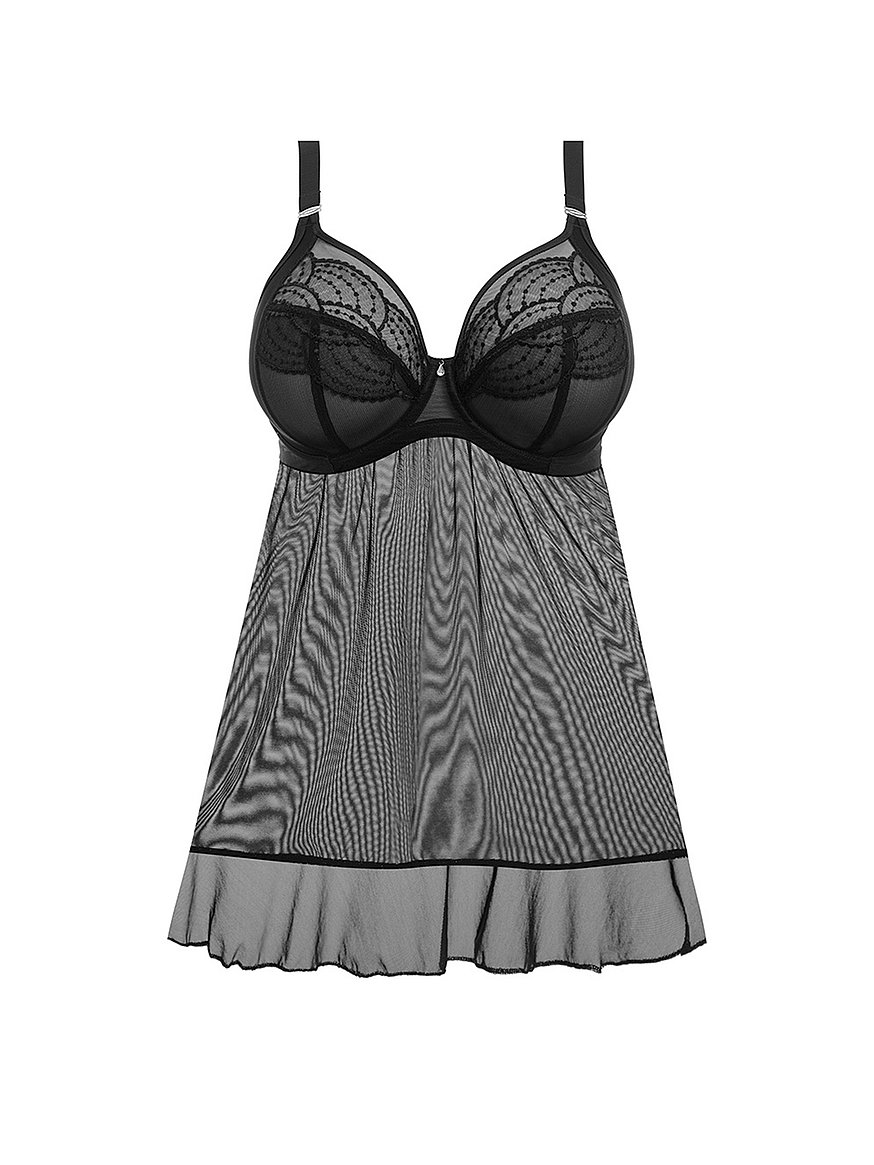 Victoria's Secret store Black Dot Babydoll