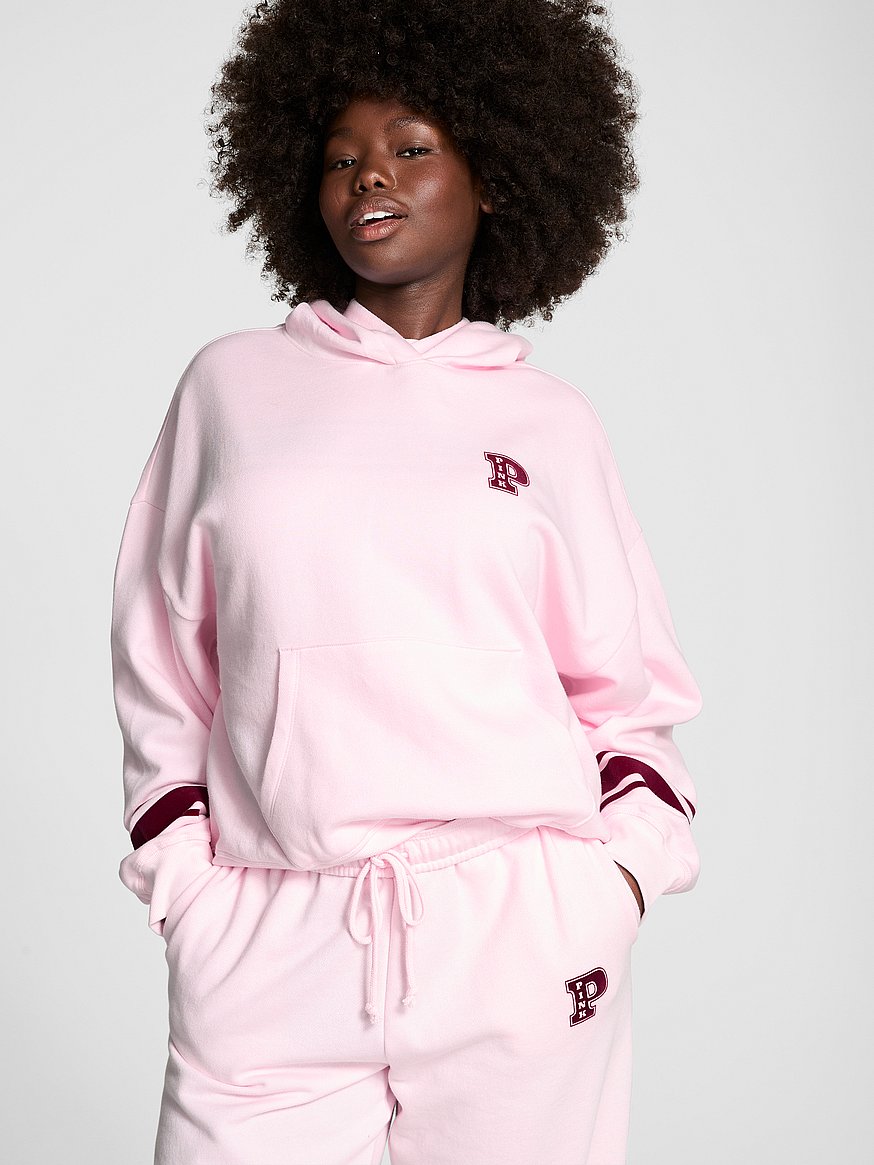 Vs pink originals popular campus hoodie, size large. NWT.