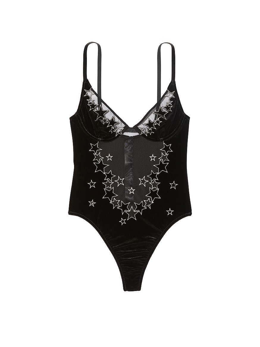 Beatiful popular Victorias secret mesh/lace bodysuit