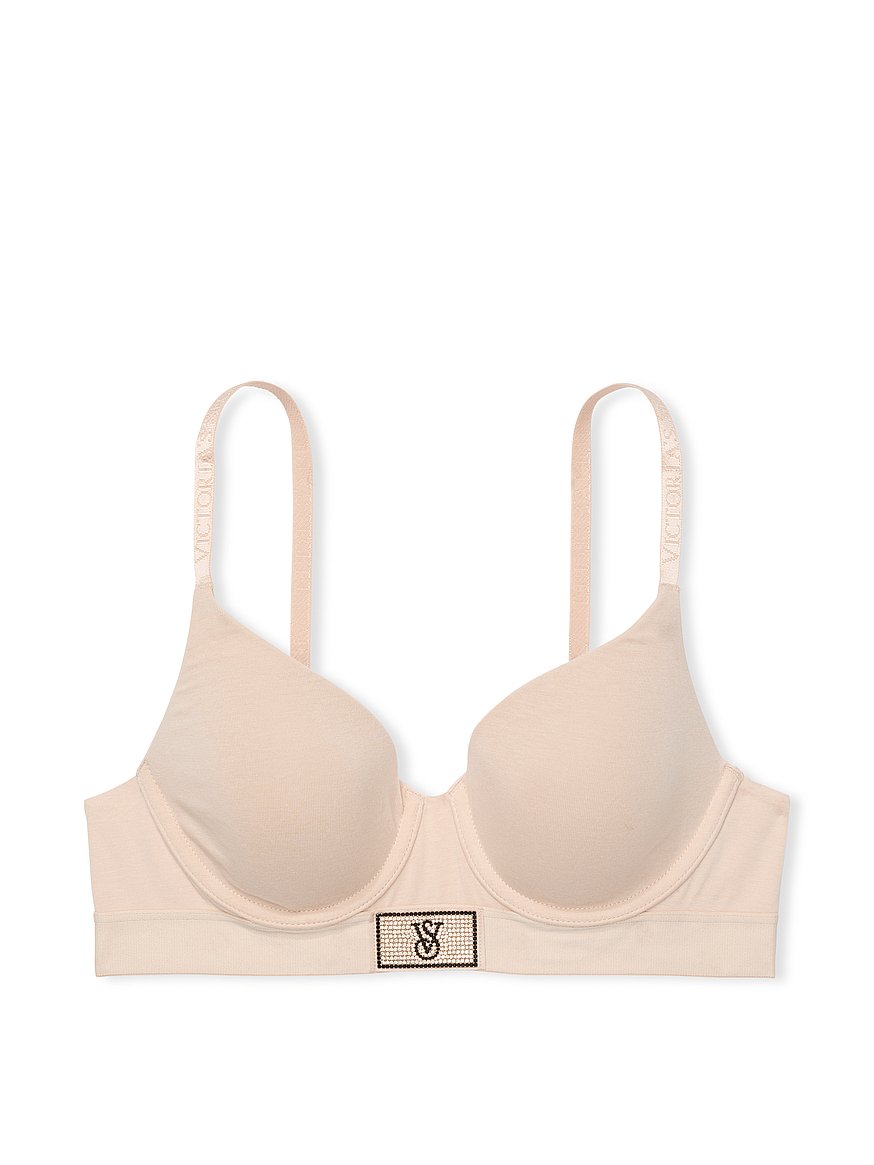 Shine Patch Lightly Lined Full-Coverage Bra