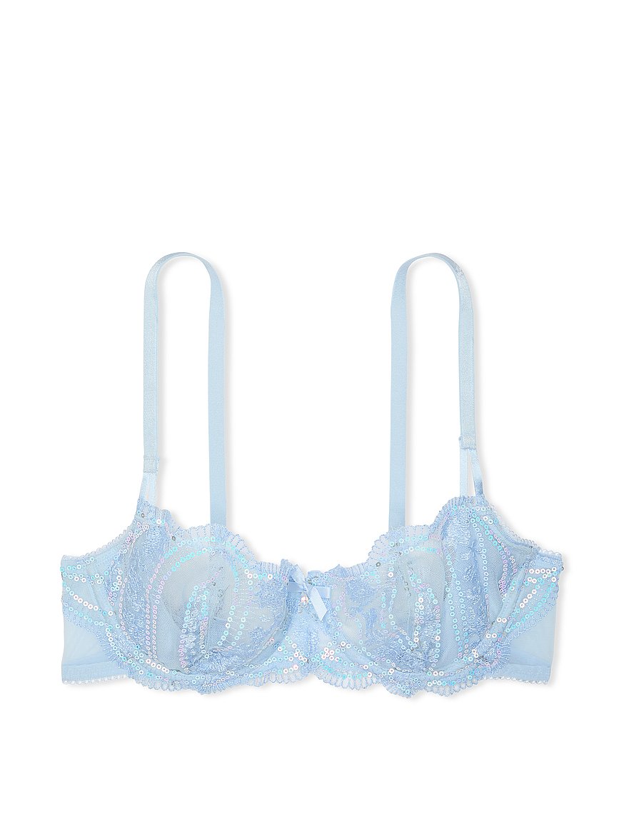 VS Dream Angels blue outlet lace bralette