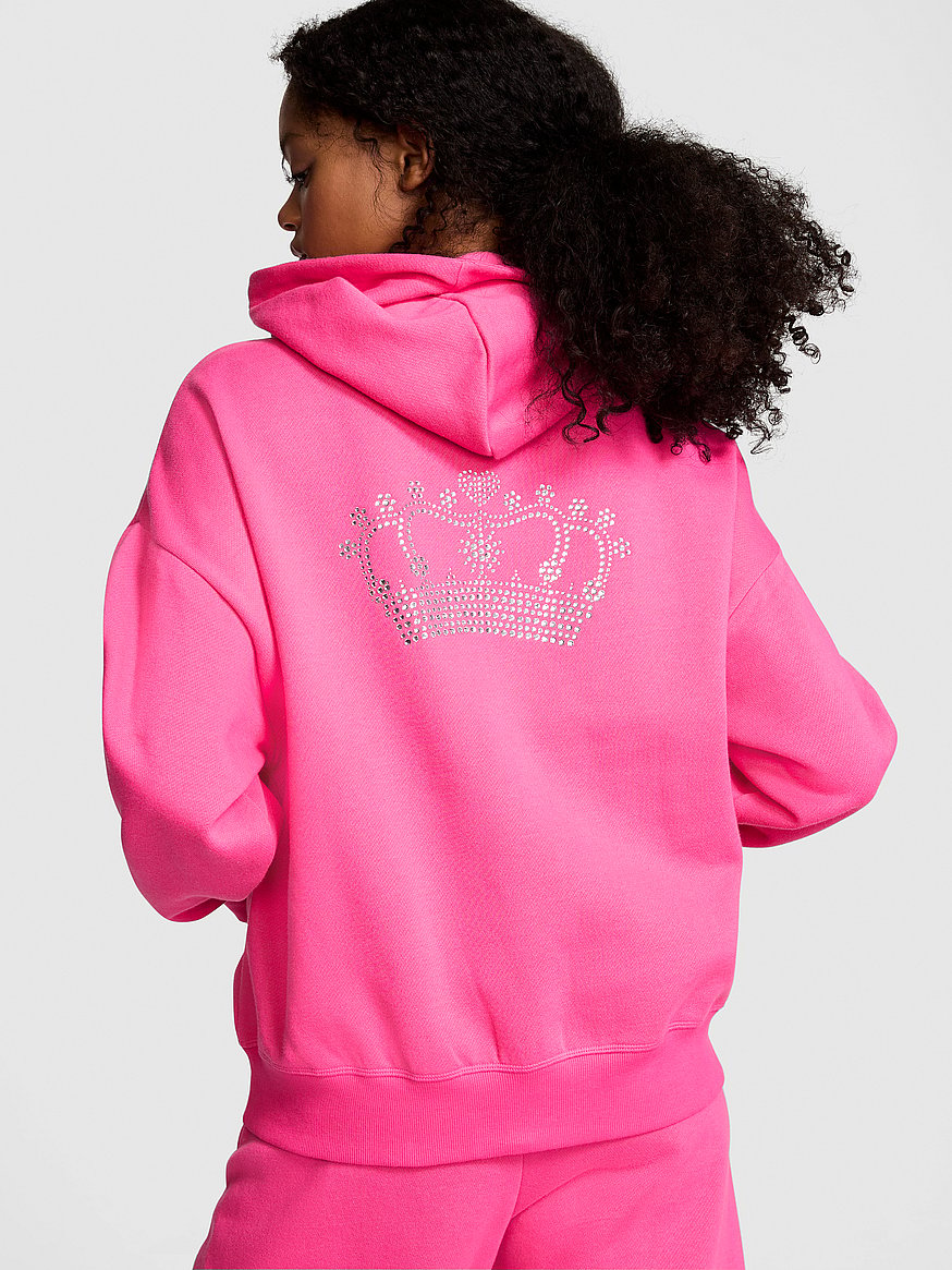 CROWN & IVY outlet WOMENS HOODIE Jacket LARGE