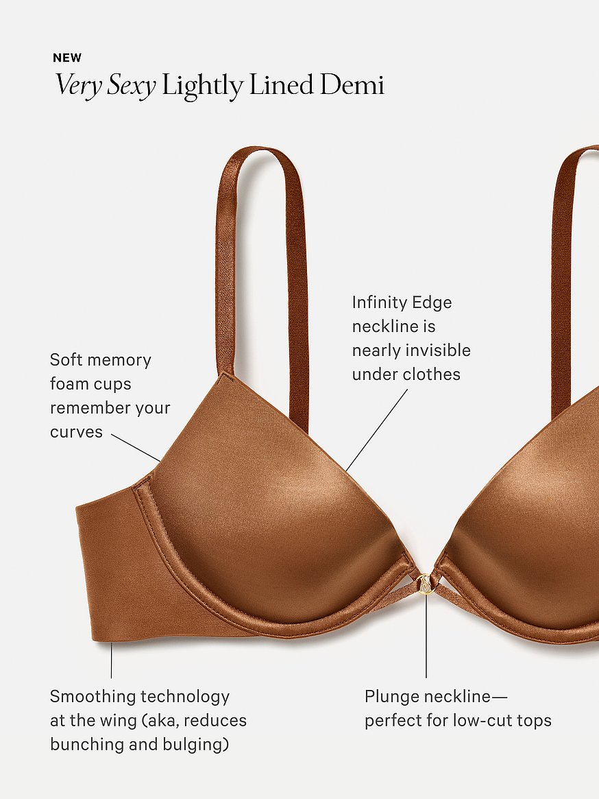 Smooth Lightly Lined Demi Bra