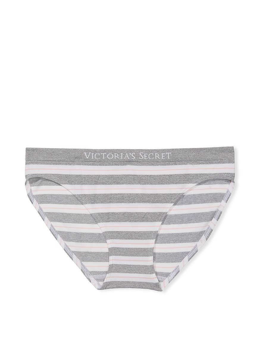 Buy Victoria's Secret Panties Seamless Heathered Bikini (M, Gray) Online at  desertcartINDIA