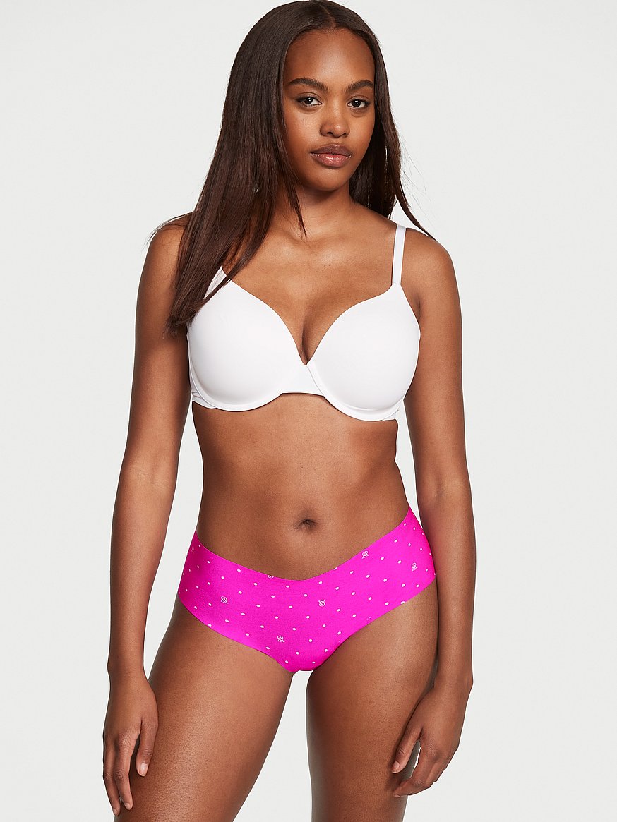Victoria's Secret Very Sexy Lace Trim Cheeky Panty with T-Back Detail, Women's  Underwear, Red (XS) at  Women's Clothing store