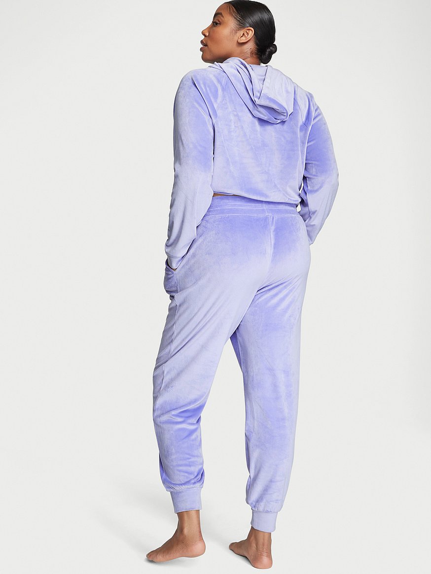 Victoria's secret velour on sale sweatsuit