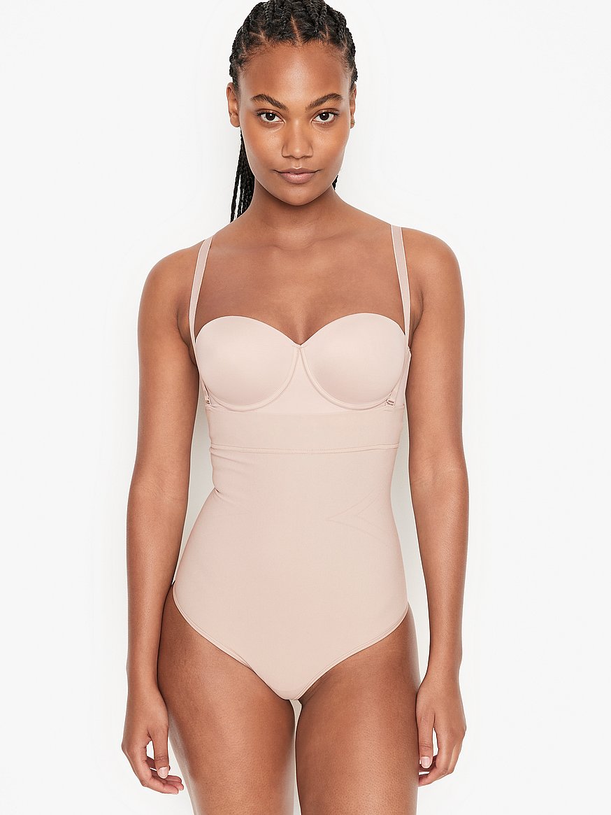 Invisible Bodysuit Shaper with Targeted Compression