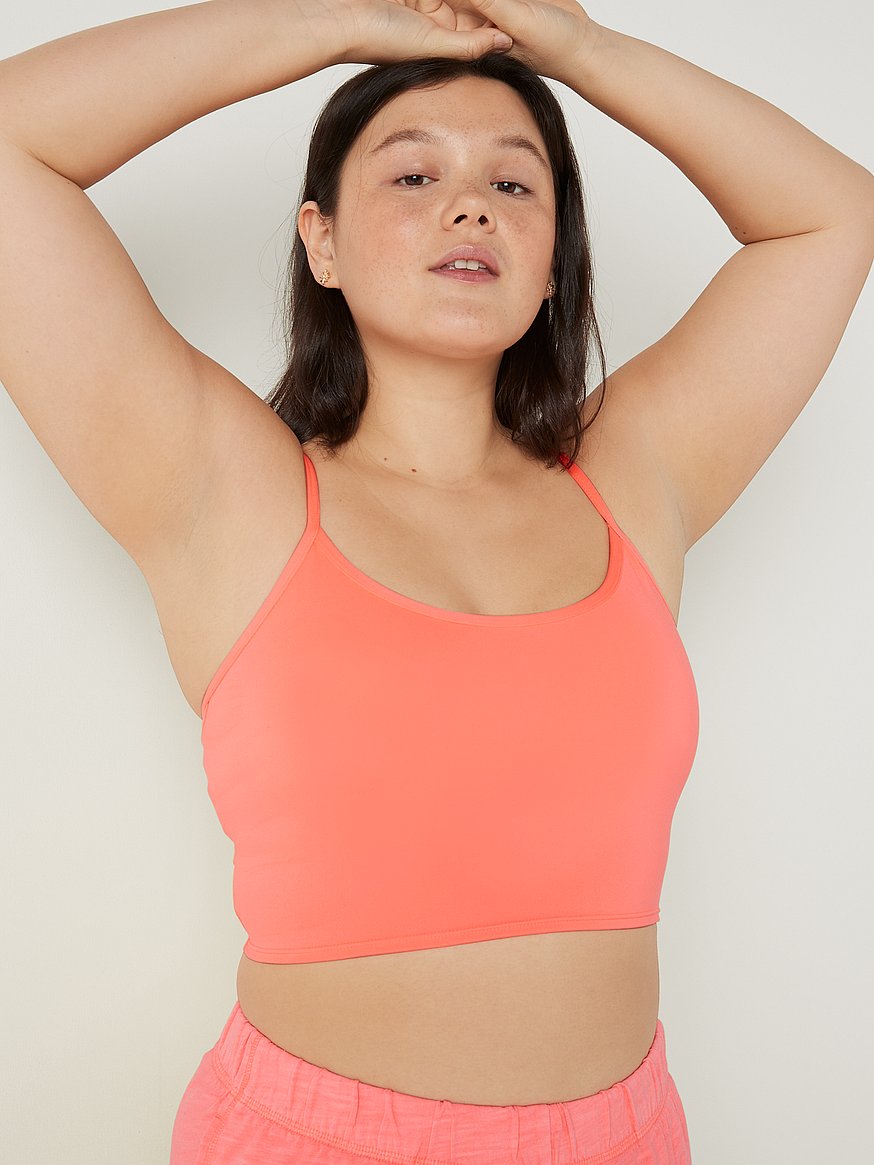 Hot Pink Off-Shoulder Sports Bra – BrendaJazmin'sFitness