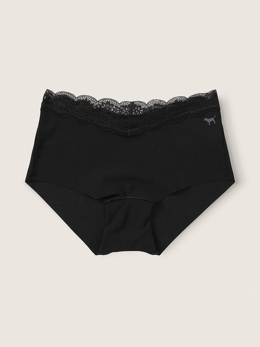 Victoria's Secret PINK Logo Boyshorts Panties 1 Pair S. + Bonus!  Buy3ShipsFree!