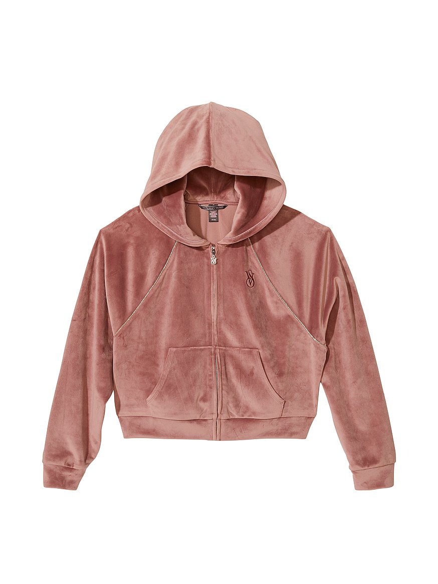 Velour Full Zip Hoodie VS APPAREL VS APPAREL