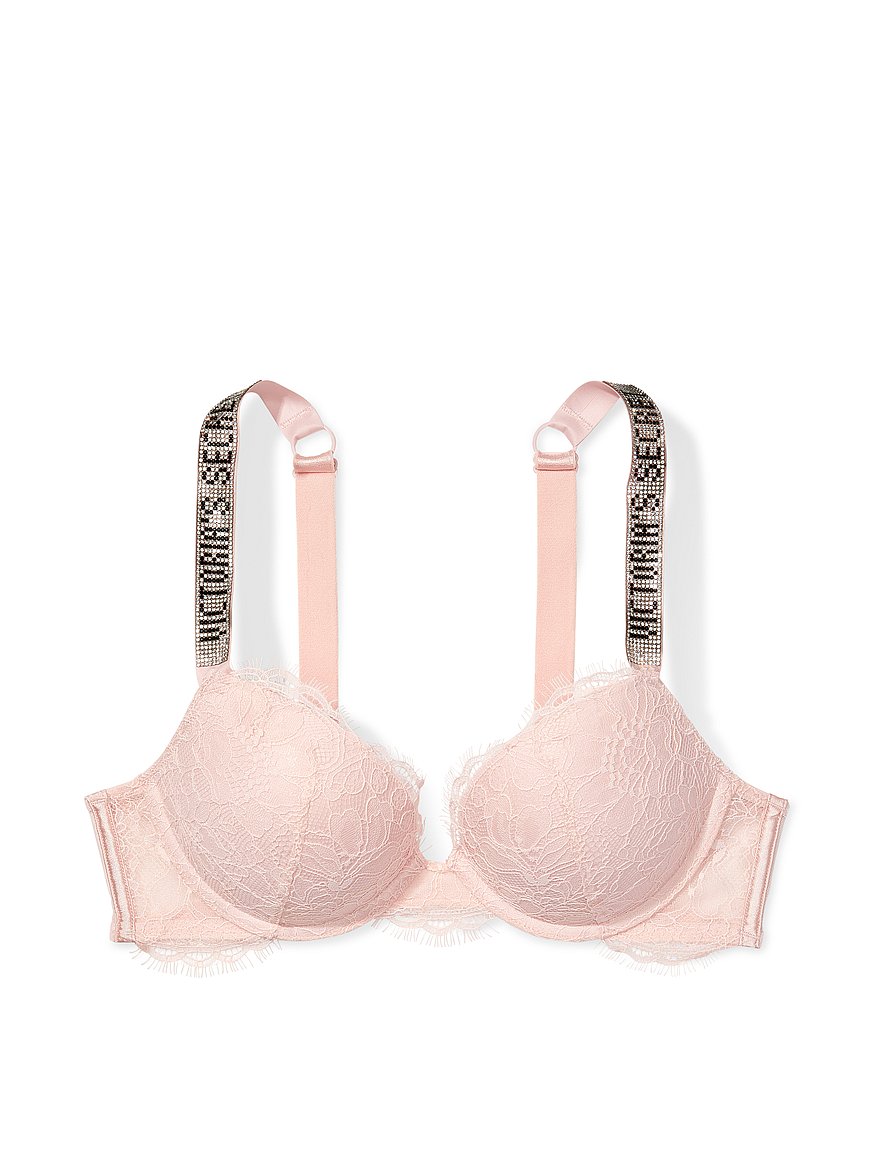 Buy Victoria's Secret Purest Pink Smooth Push Up Bra from Next Hungary