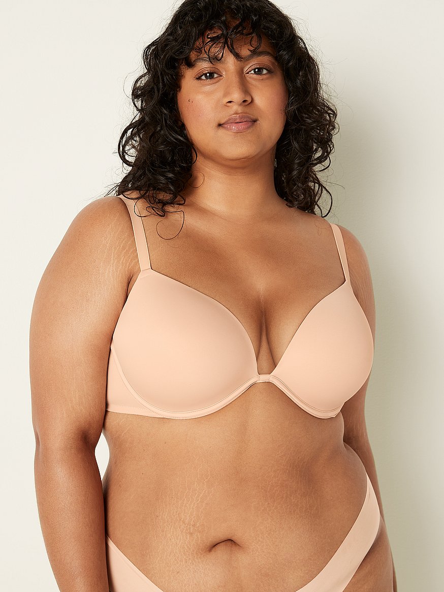Victoria's Secret Pink Wear Everywhere Push Up Bra, Padded, Smoothing, Bras  for Women, Beige (34C), Beige, 90C : Buy Online at Best Price in KSA - Souq  is now : Fashion