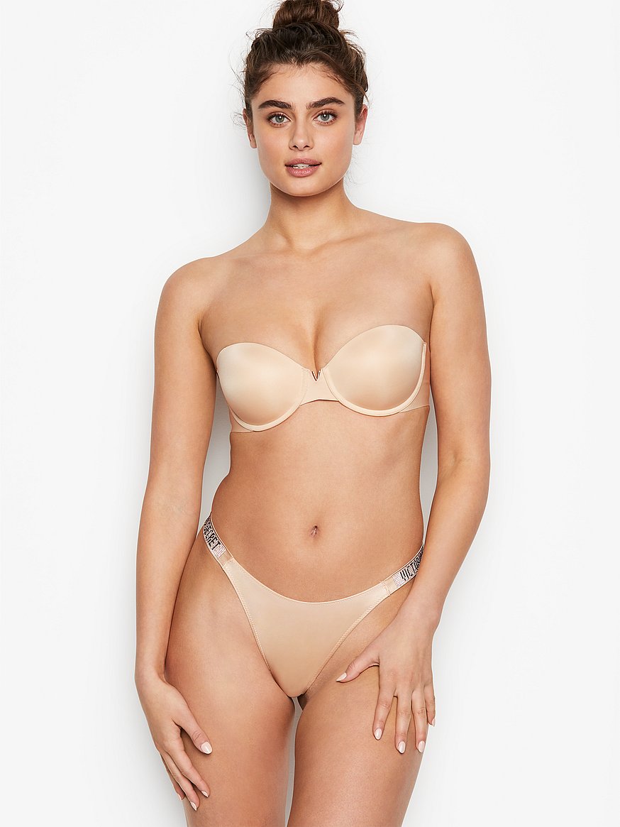 Buy Victoria's Secret PINK Mousse Nude Push Up Bra from Next Luxembourg
