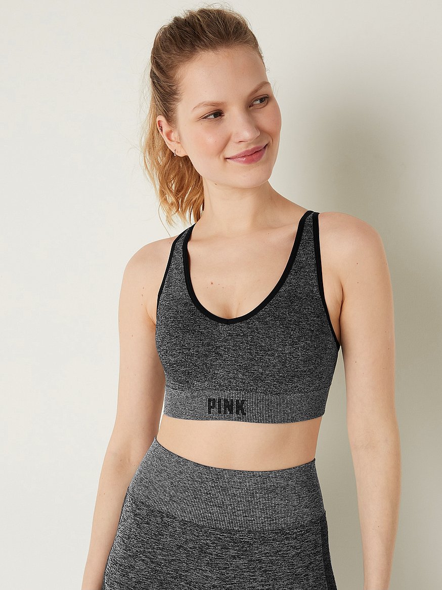 Pink Sports Bra, Victoria Secret, Medium