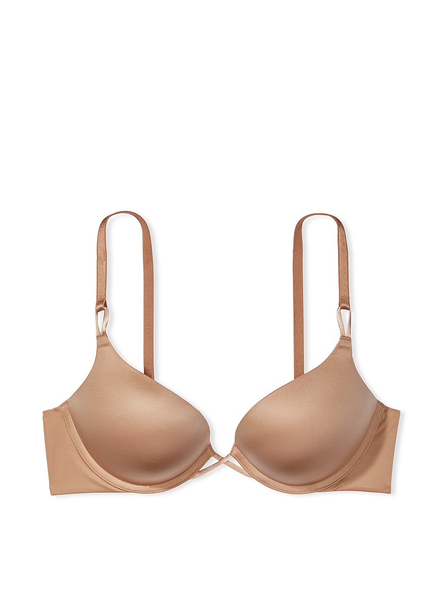 Victoria's Secret Bombshell Push Up Bra, Adds 2 Cups, Double Shine Strap,  Bras for Women (32A-38DDD)