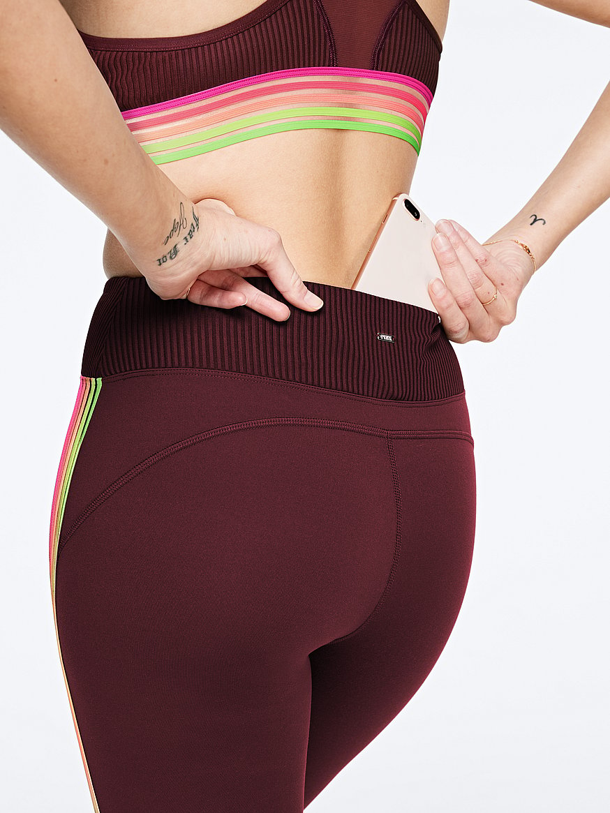 Vivian's Fashions Yoga Pants - Extra Long, Misses Size (Pink, XS