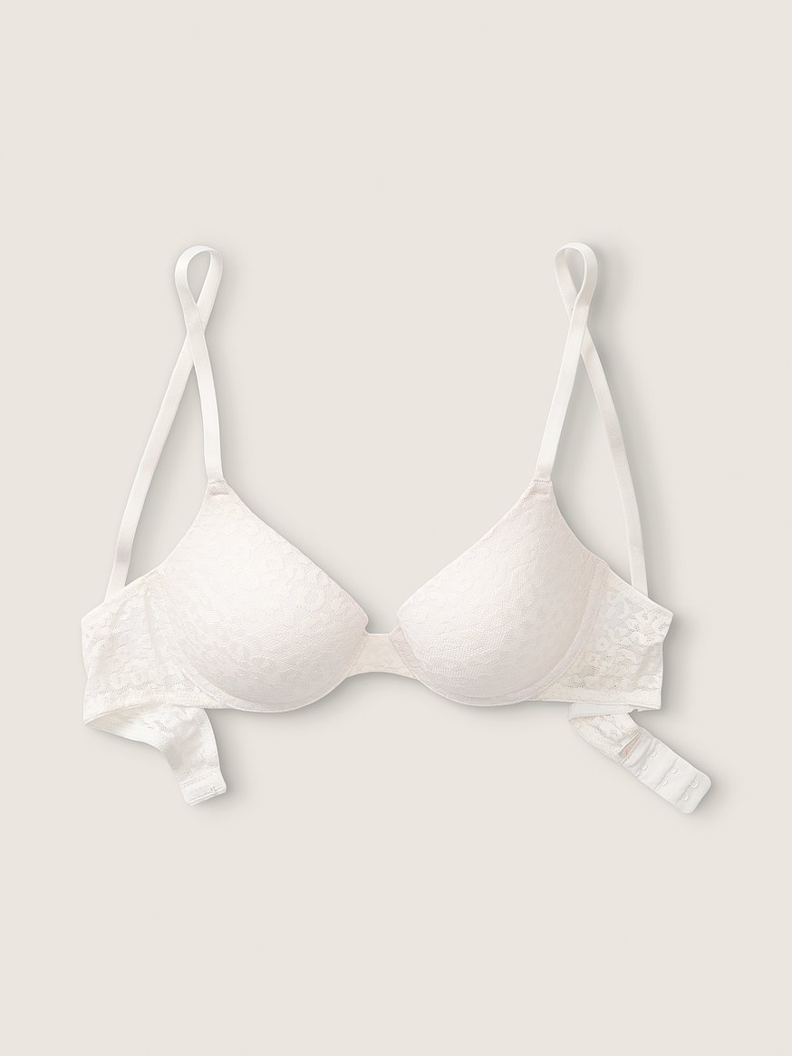 Victoria's Secret Body By Victoria Push-Up Bra Gray Size M - $22 (56% Off  Retail) - From Kailey