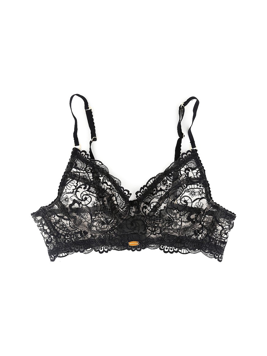 Dalia Lingerie Soft Embroidered Three-Part Cup Bra Bisquit