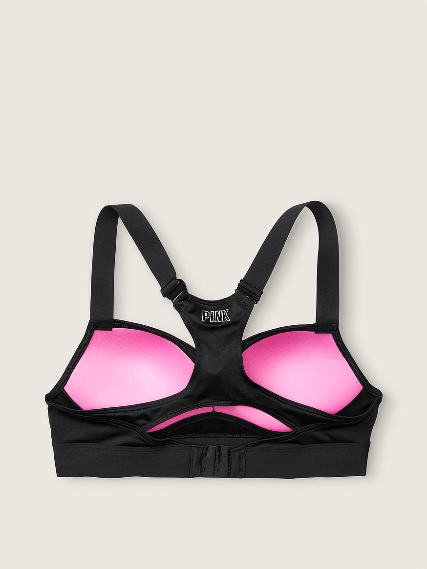 Victoria's Secret Pink Ultimate Strappy Back Push-Up Sports Bra