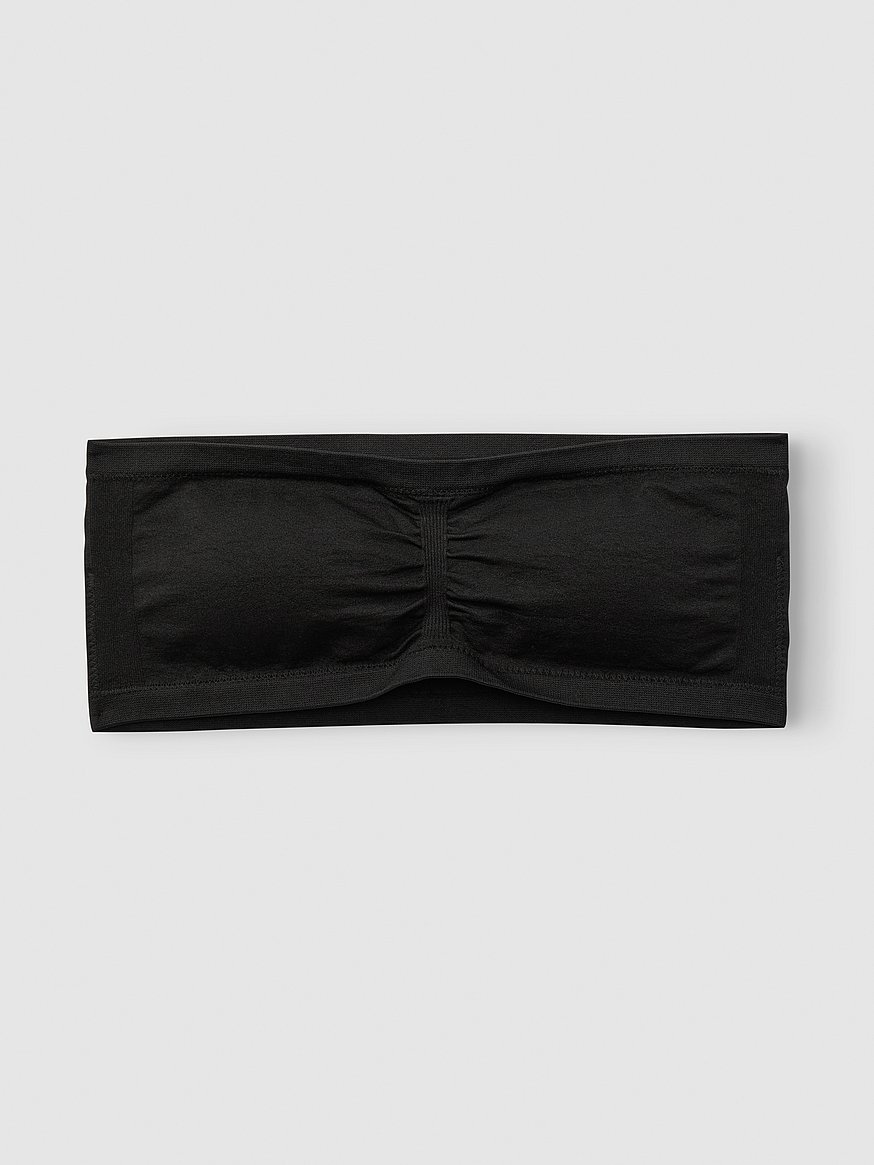 FineBrandShop Underwear Seamless Black Tube Top Bra $6.50 