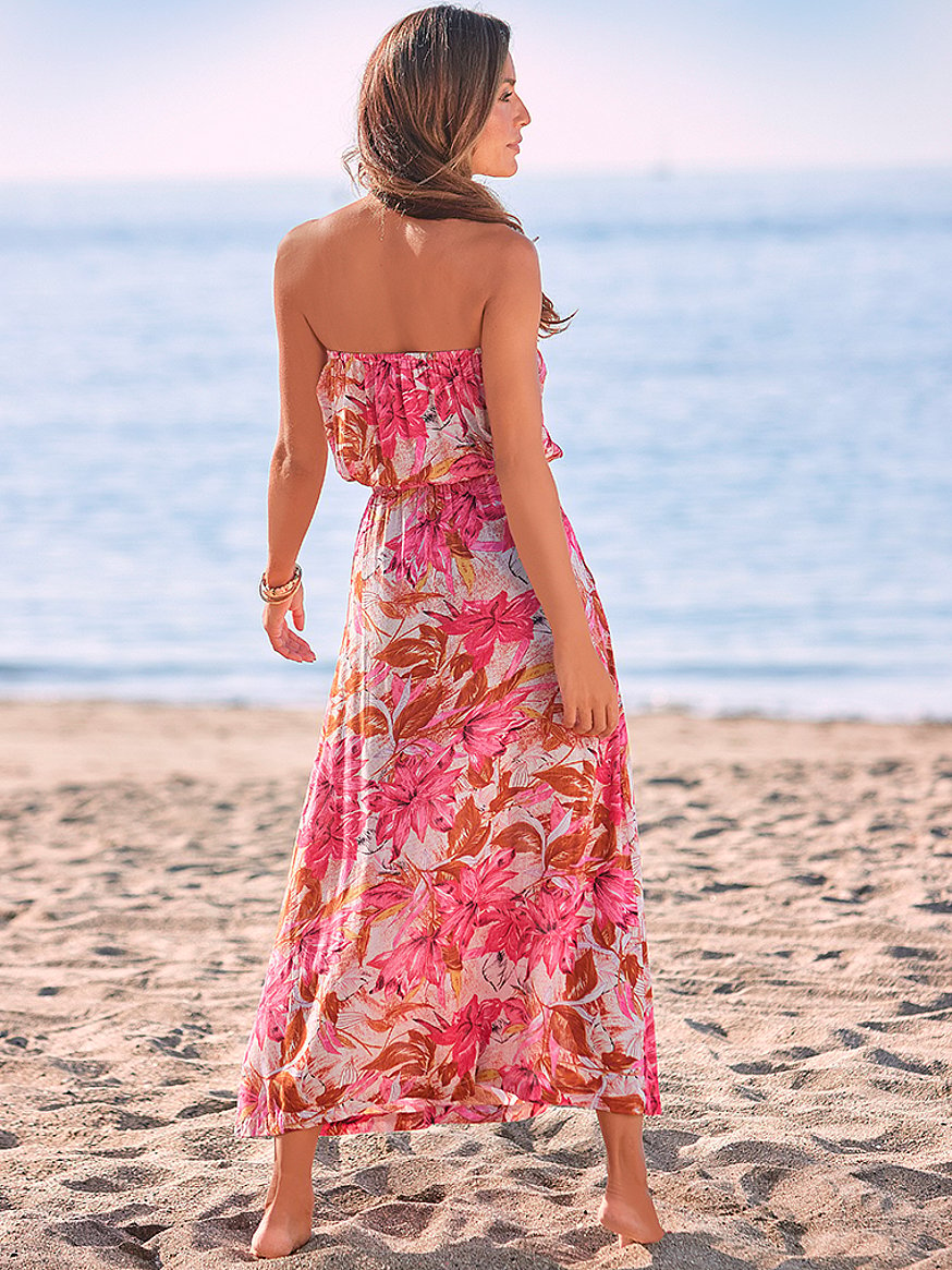 Strapless Summer Dress