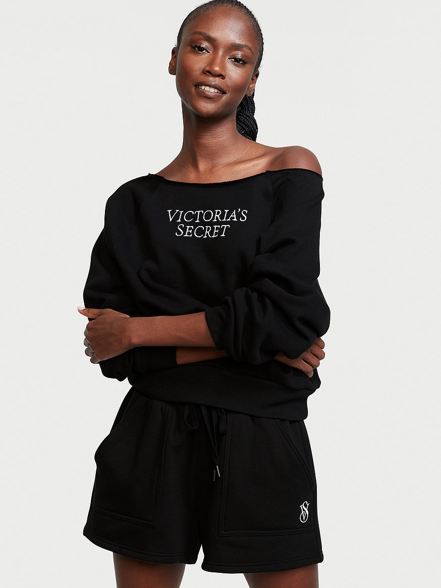 Victoria secret off the shoulder sweatshirt new arrivals